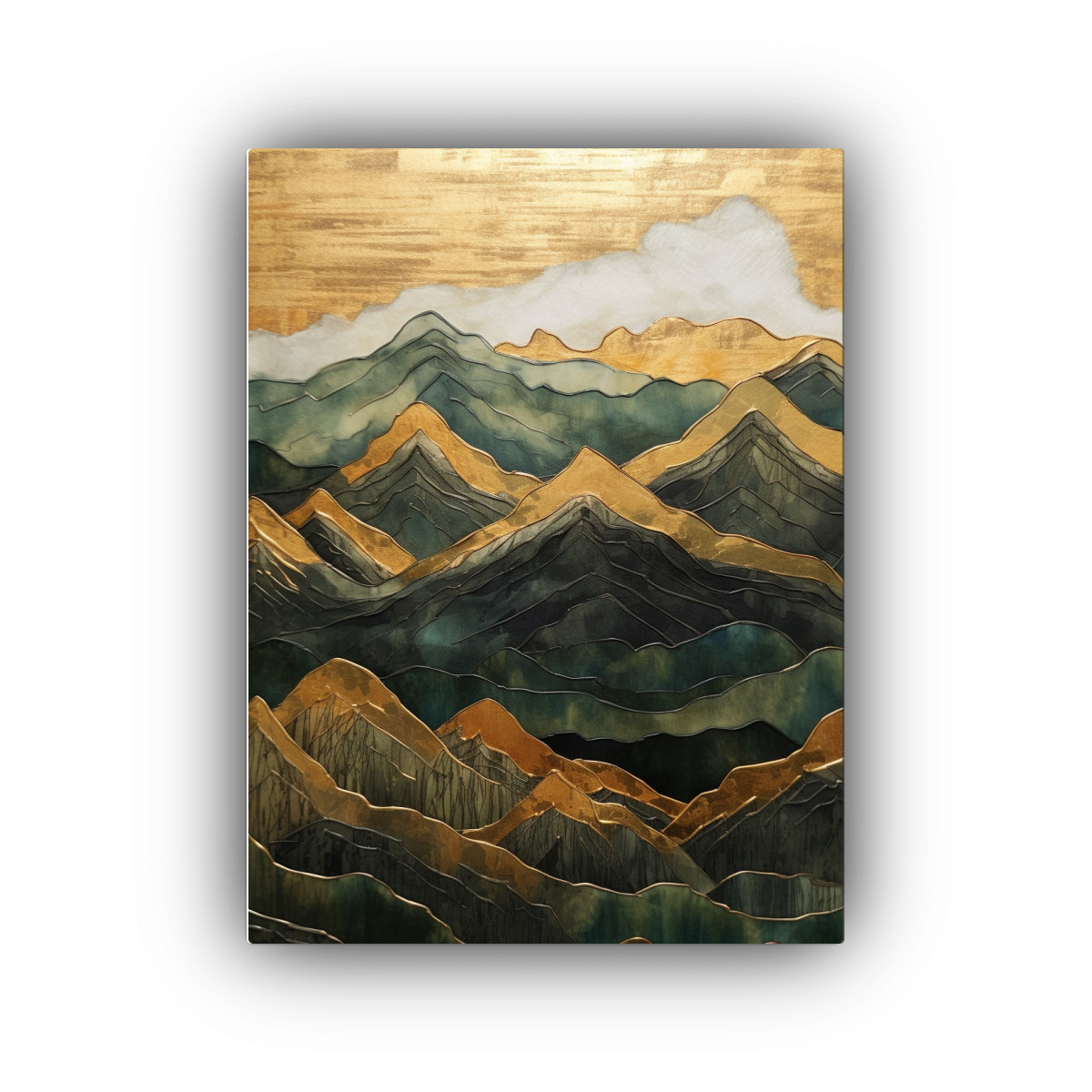 arte-modernos-estrellados-paisaje-monta-oso-por-nicole-aston