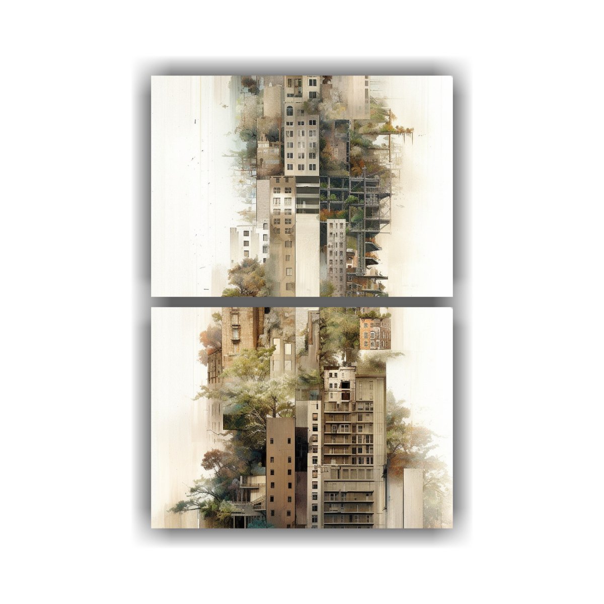 arte-pared-dibujo-lineales-ciudad-desconstruida