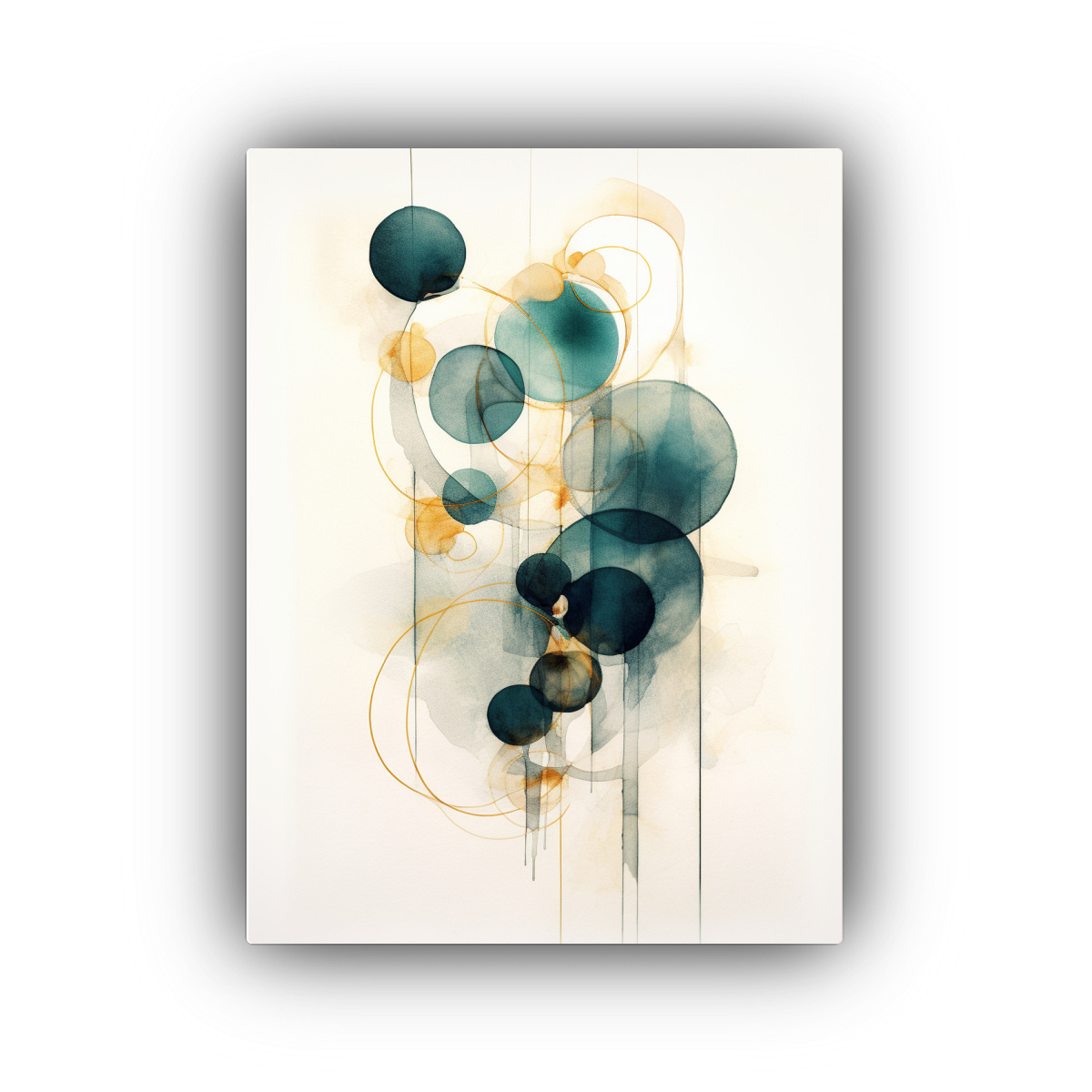 arte-pared-moderno-perspectiva-c-rculos-en-blanco-con-hilo-dorado