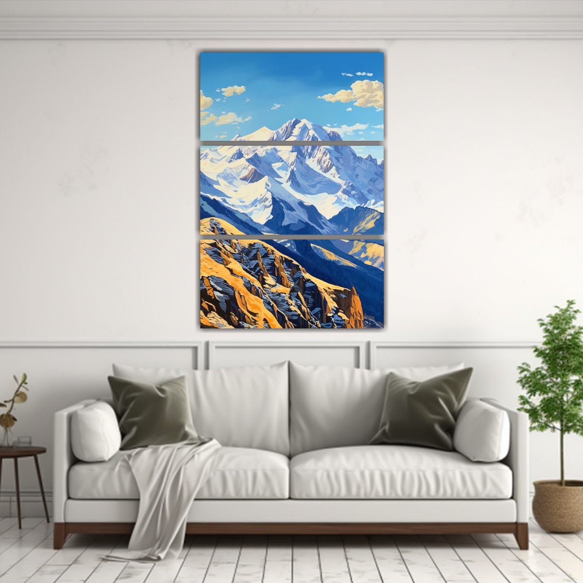 artes-de-pared-tema-monta-a-luminosa-azul-marino-y-amarillo-denver-nuggets-1