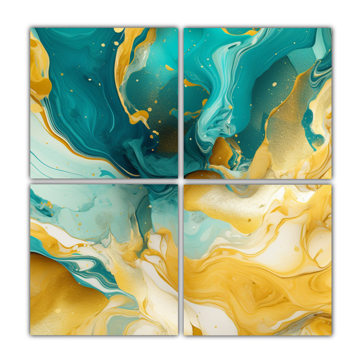 bastidor-tem-tica-l-quido-cian-y-oro-estilo-sereno