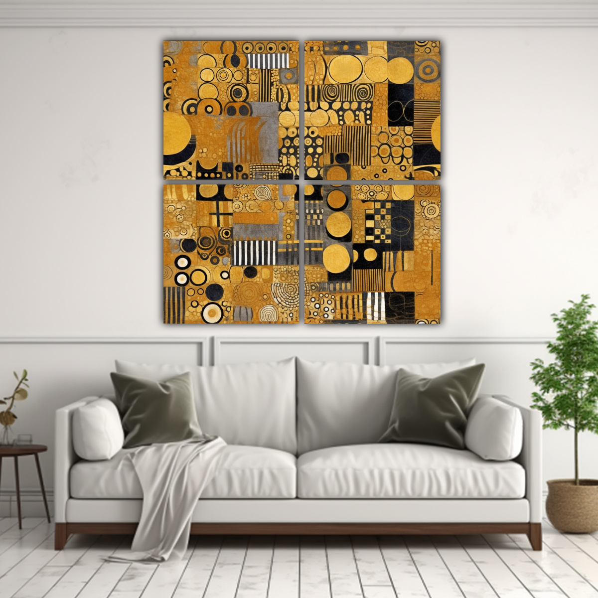 composiciones-acuarela-de-klimt-y-klee-en-oro-y-plata-1