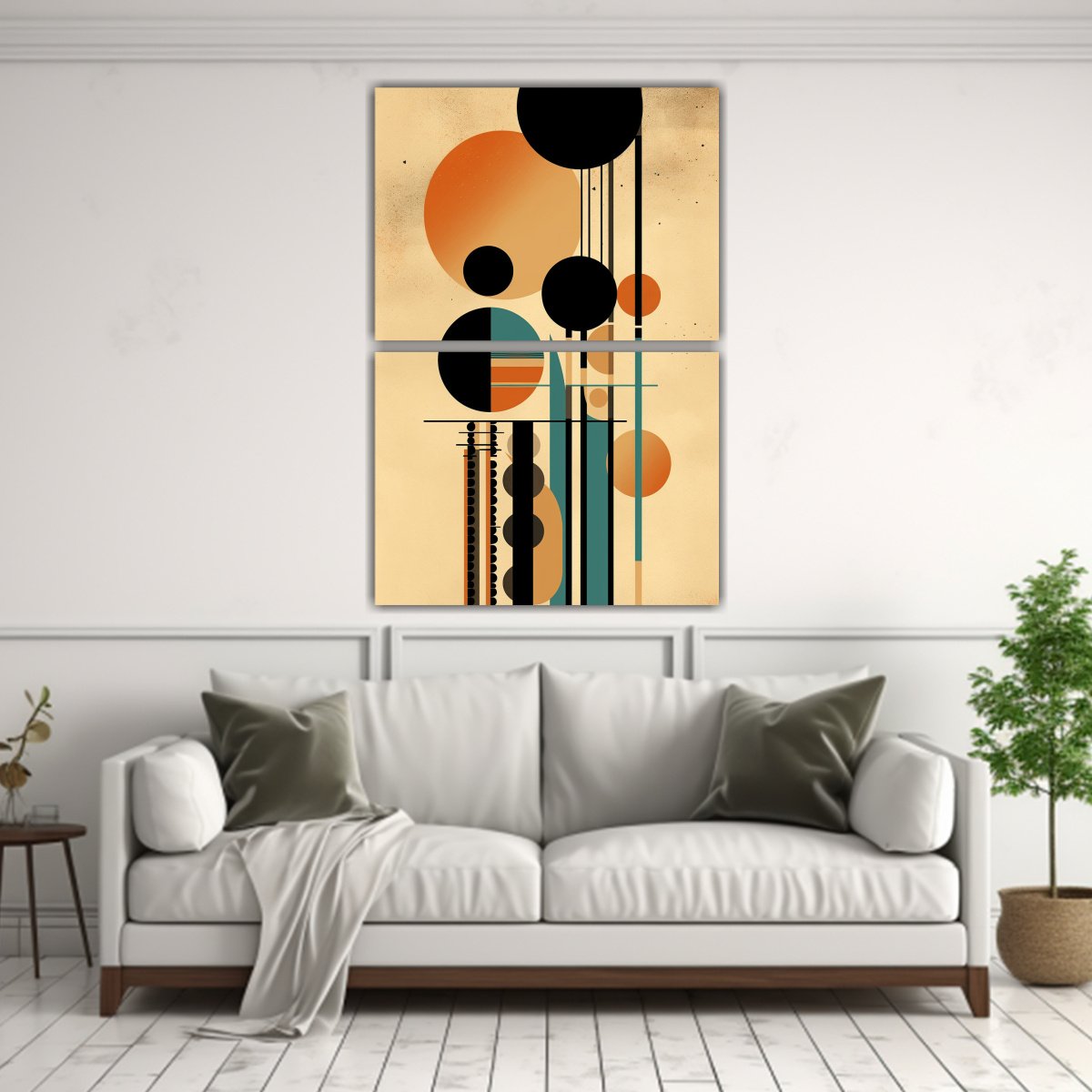 conjunto-2-lienzos-cuadro-minimalista-estilo-boho-patrones-arco-ris-y-c-rculos-marr-n-negro-t-1