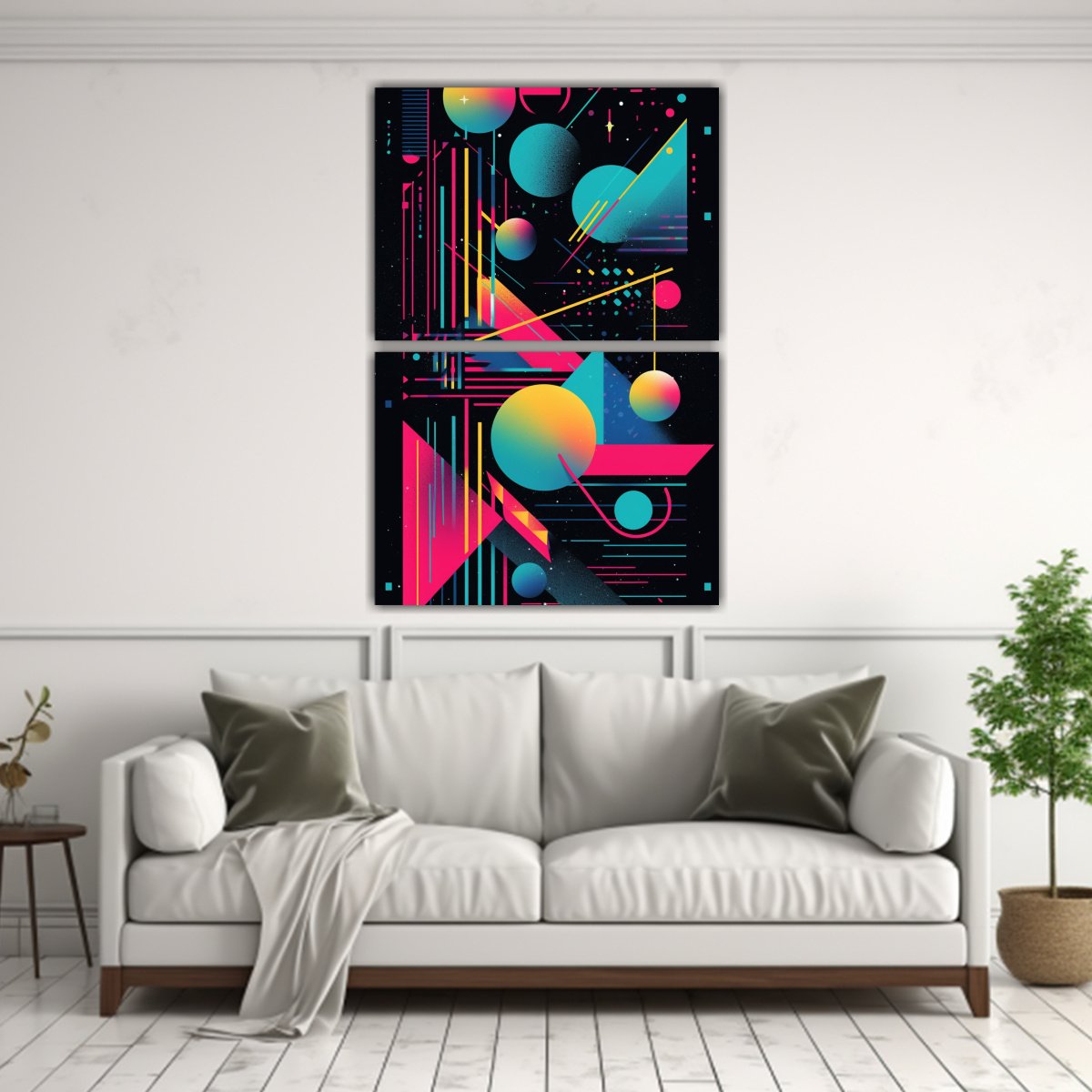 conjunto-2-lienzos-moderno-gr-ficos-y-s-mbolos-estilo-a-os-80-en-juego-1