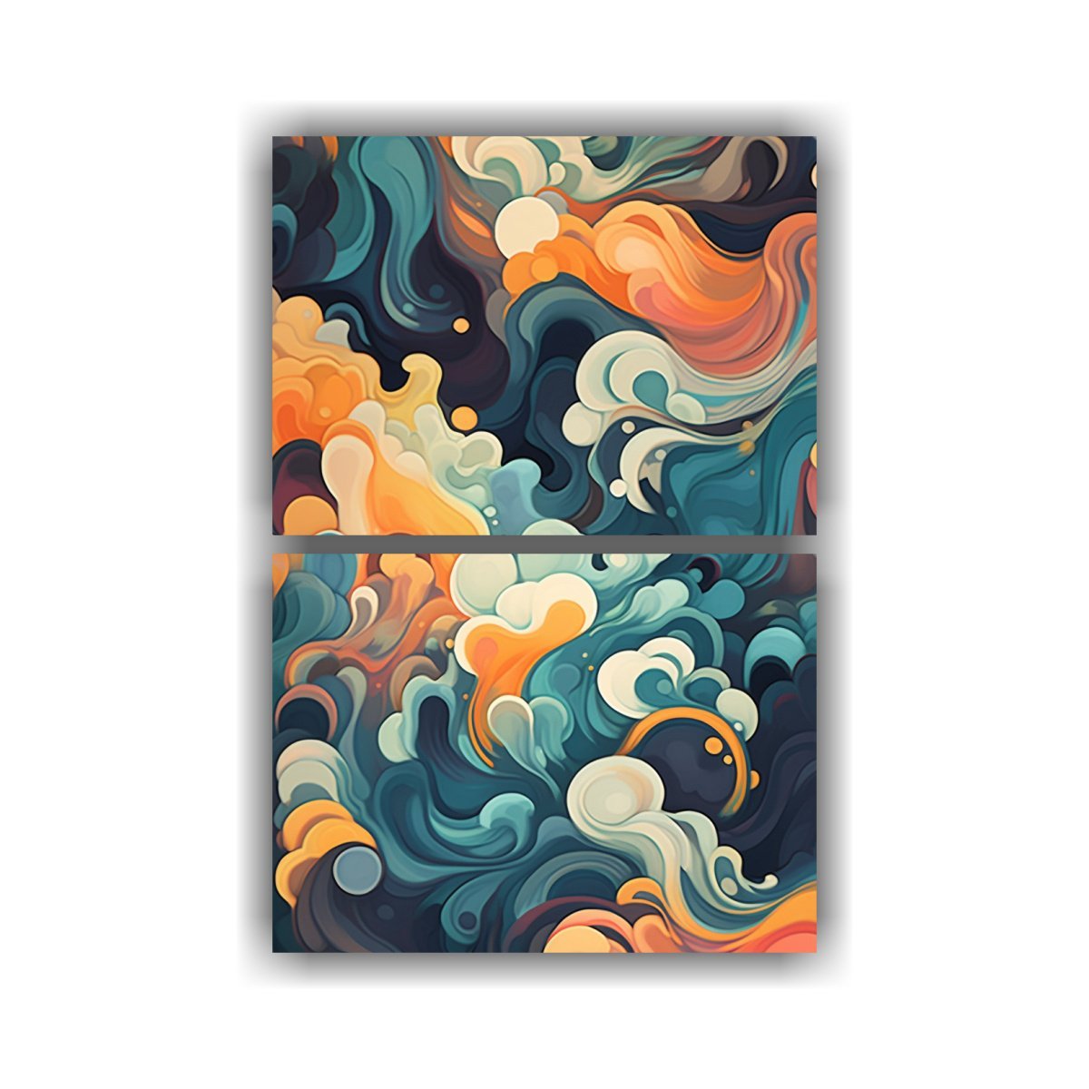 conjunto-2-telas-en-bastidor-abstracto-y-patrones-para-decoraci-n-del-equipo-aesthetic