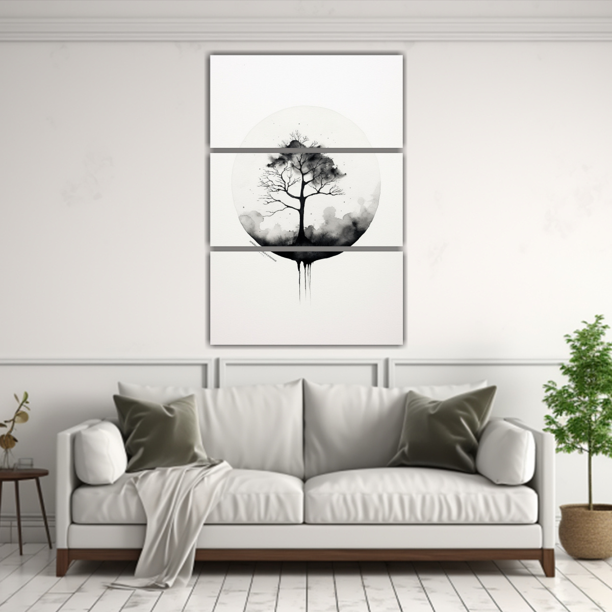 conjunto-3-cuadros-lienzos-forma-riqueza-visual-acuarela-bonsaitree-minimalismo-blanco-y-negro-1