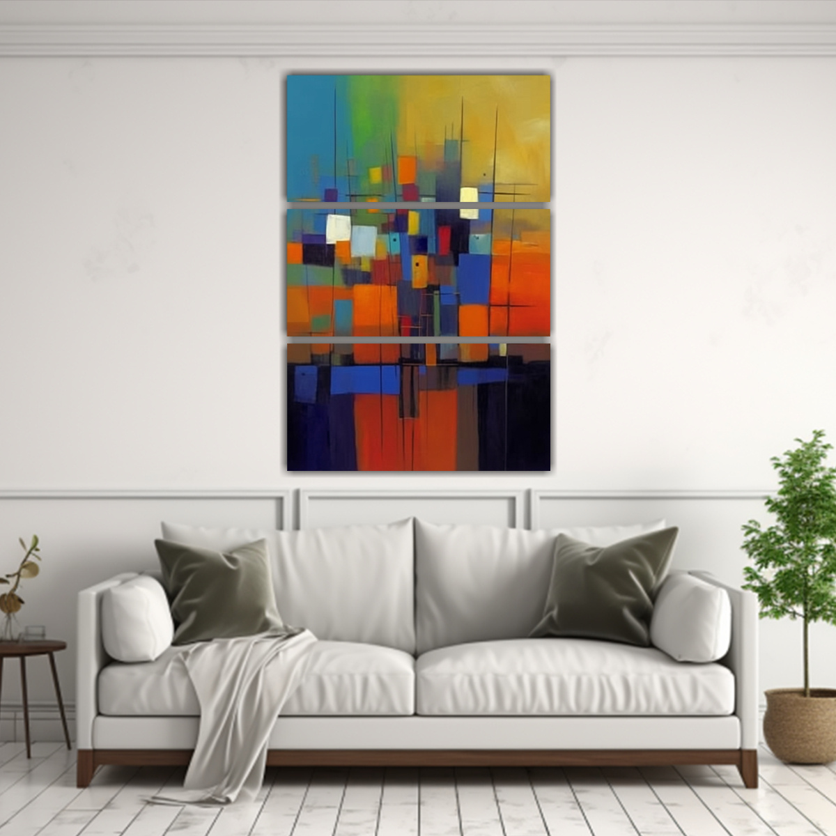 conjunto-3-lienzos-tela-hermoso-urbano-paisaje-1