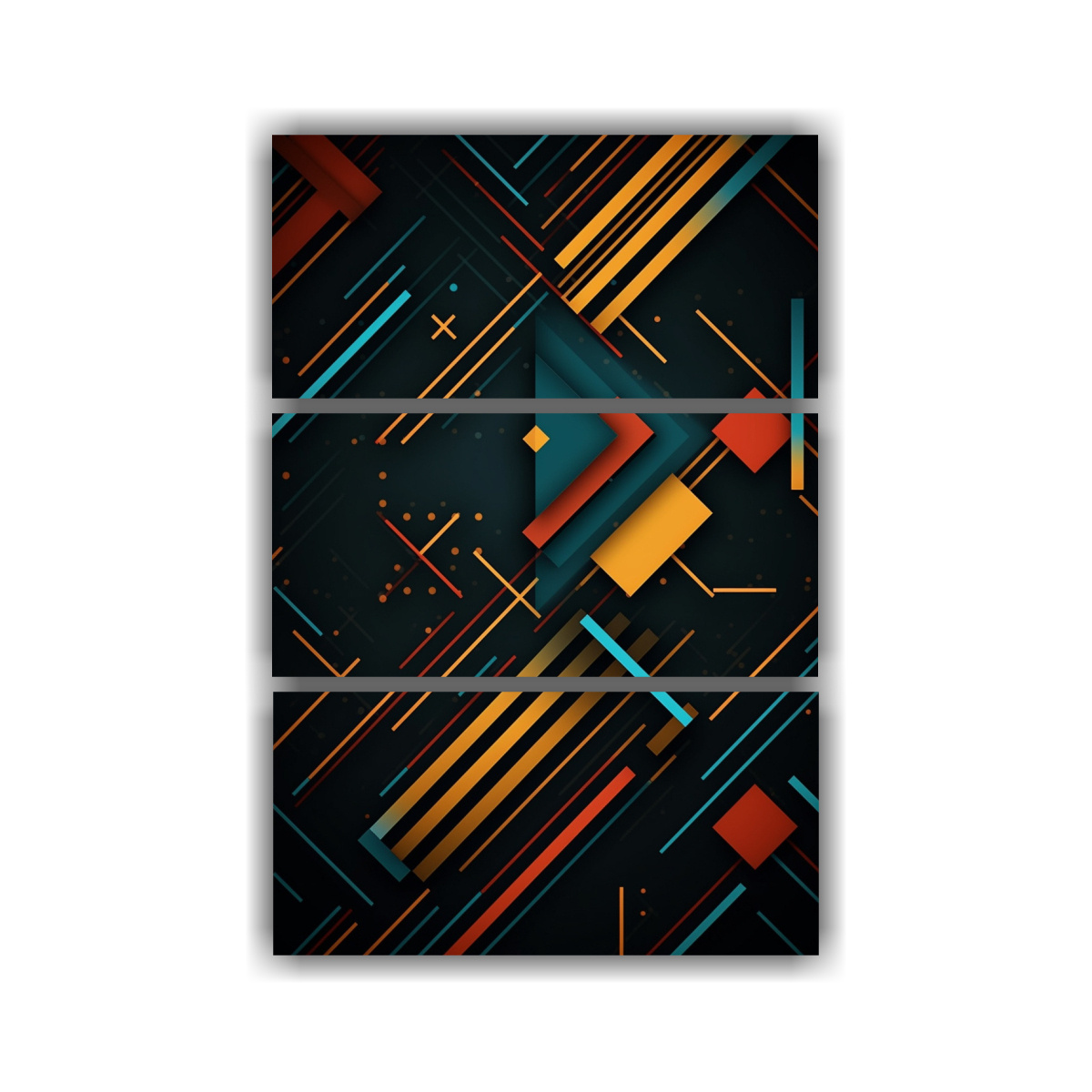 conjunto-de-3-telas-en-bastidor-con-estilo-gr-fico-de-geometr-a-de-l-neas-al-estilo-antiguo