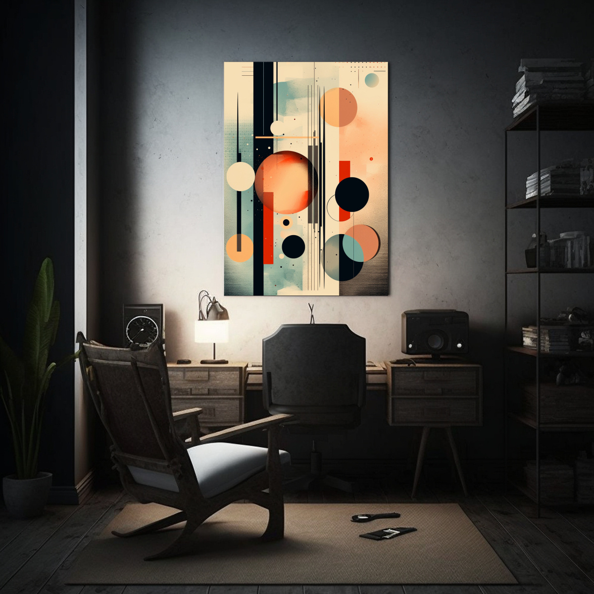 cuadro-abstracto-cuadro-para-cuarto-transcendental-lienzo-cuadro-ra-estilo-mediados-de-siglo-1