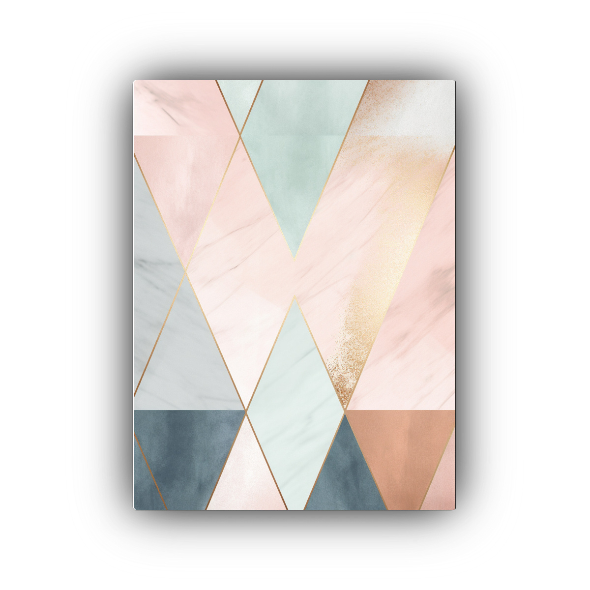 cuadro-abstracto-de-intensos-tonos-pastel-con-diamantes-y-hoja-de-oro