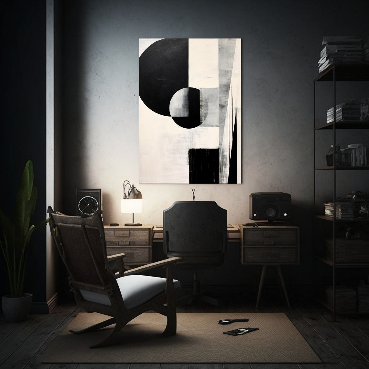 cuadro-abstracto-minimalista-blanco-y-negro-con-detalles-de-acuarela-en-lienzo-1-1