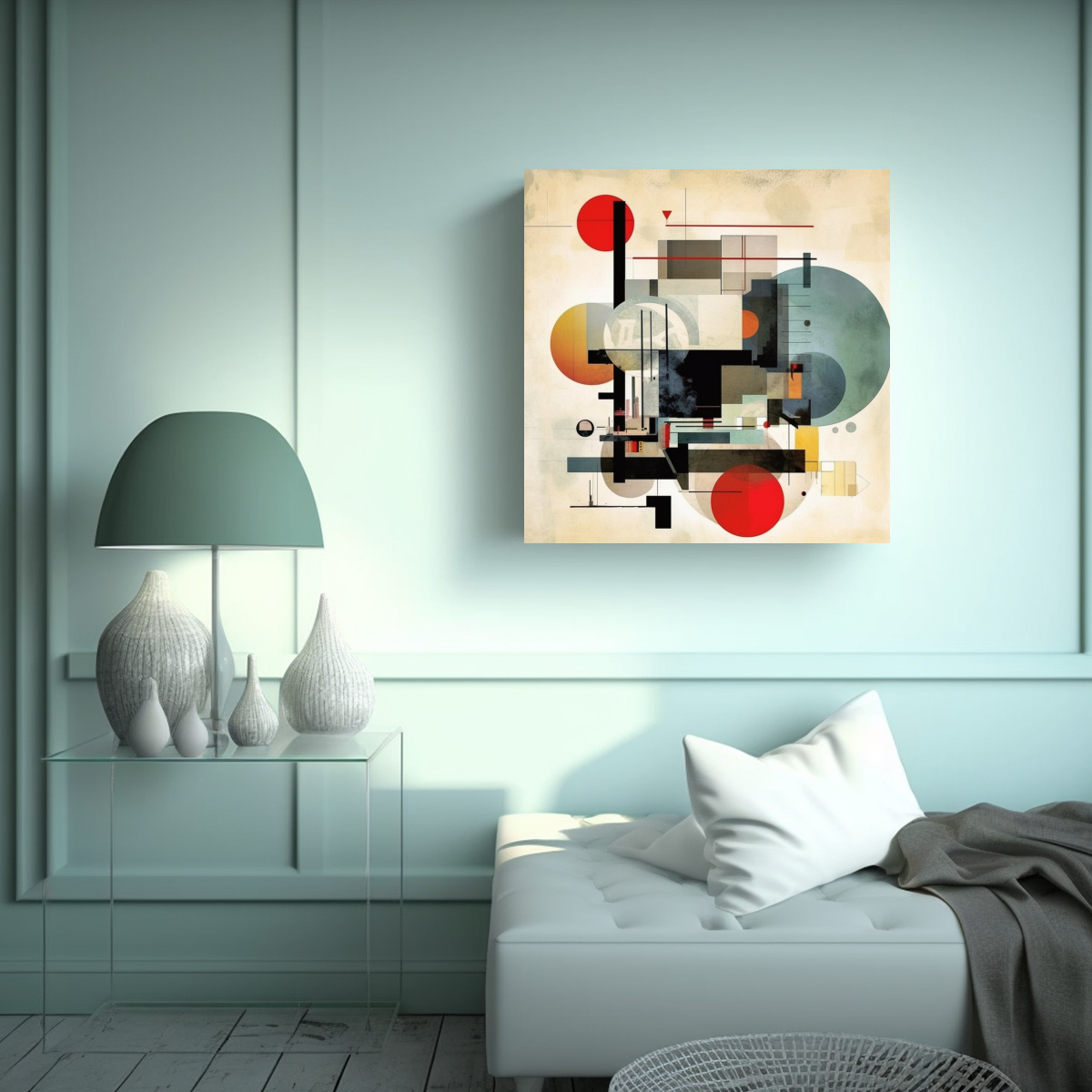 cuadro-acuarela-estilo-bauhaus-en-bastidor-de-madera-1