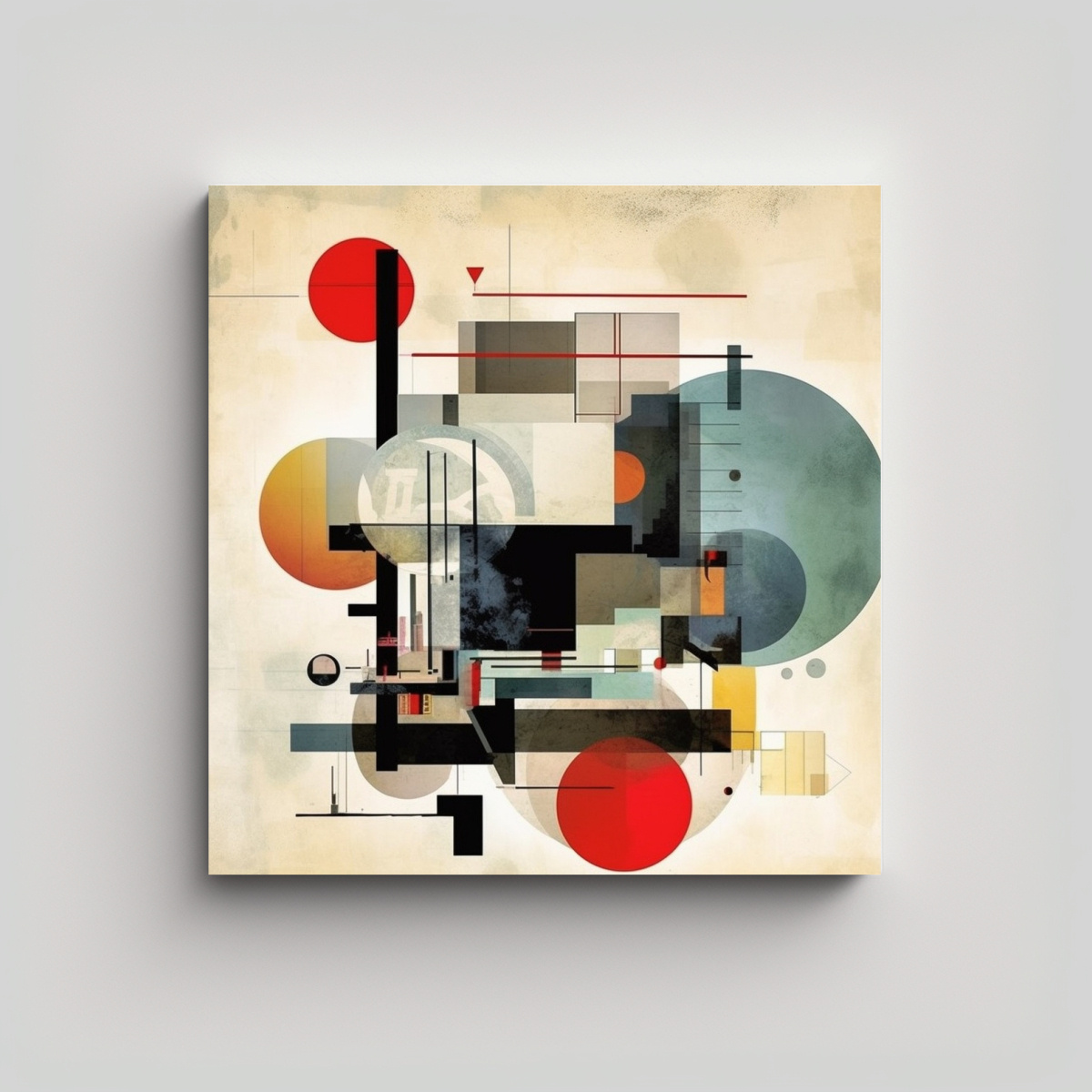 cuadro-acuarela-estilo-bauhaus-en-bastidor-de-madera