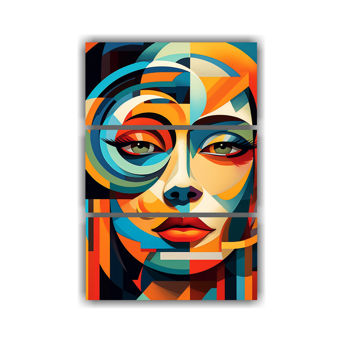 cuadro-acuarela-geom-trico-rostro-mujer-con-patr-n-de-colores