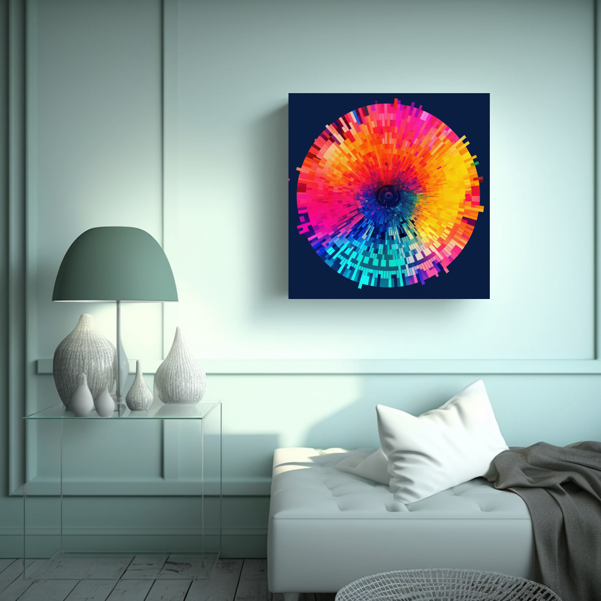 cuadro-ba-o-circulo-con-color-degrade-radial-y-glitchs-beat-1