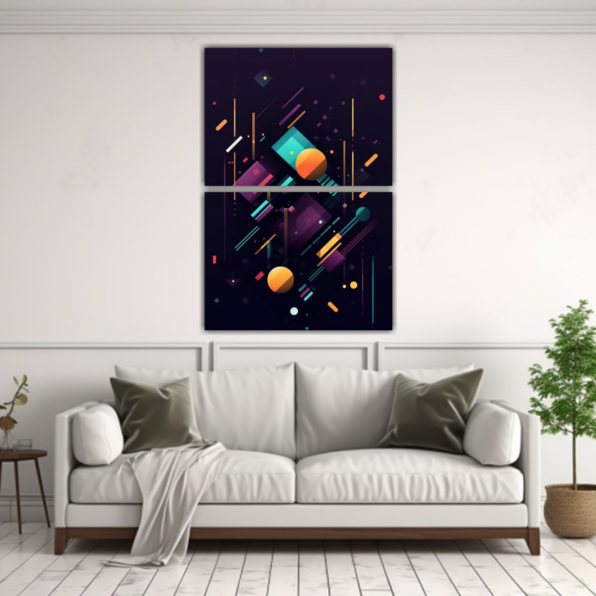 cuadro-comedor-con-dos-telas-en-bastidor-1