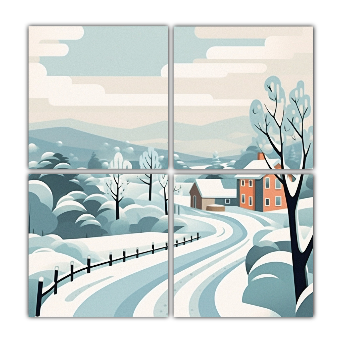 cuadro-composici-n-alta-resoluci-n-invierno-pueblo-y-camino-estilo-p-thomas-para-decoraci-n-