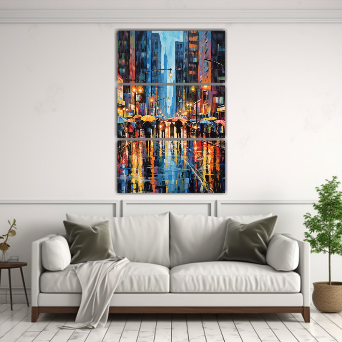 cuadro-de-arte-de-pared-lluviosa-en-la-ciudad-de-chicago-1