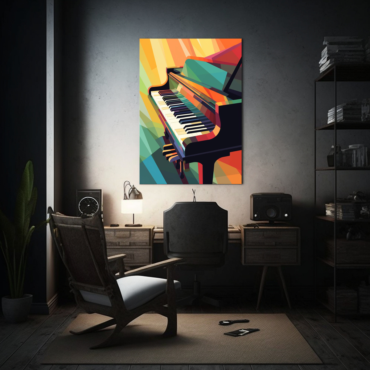 cuadro-de-decoraci-n-de-arte-con-imagen-impactante-de-teclas-de-piano-estilo-caricatura-1