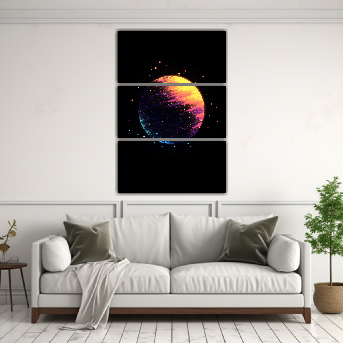 cuadro-de-decoraci-n-de-lienzo-poca-hermoso-p-xel-de-luz-planeta-kepler-6-1