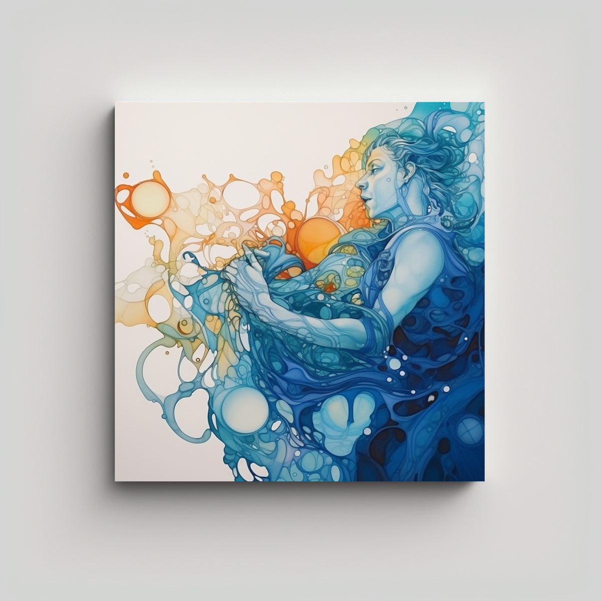 cuadro-de-decoraci-n-forma-belleza-acuario-con-botella-de-agua