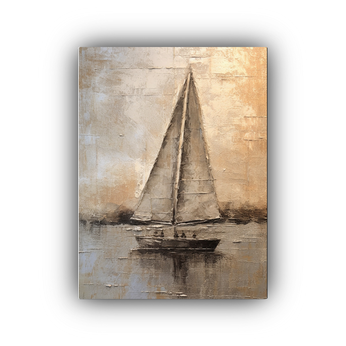 cuadro-de-decoraci-n-movimiento-escena-velero-navegando-en-la-tela-de-canva