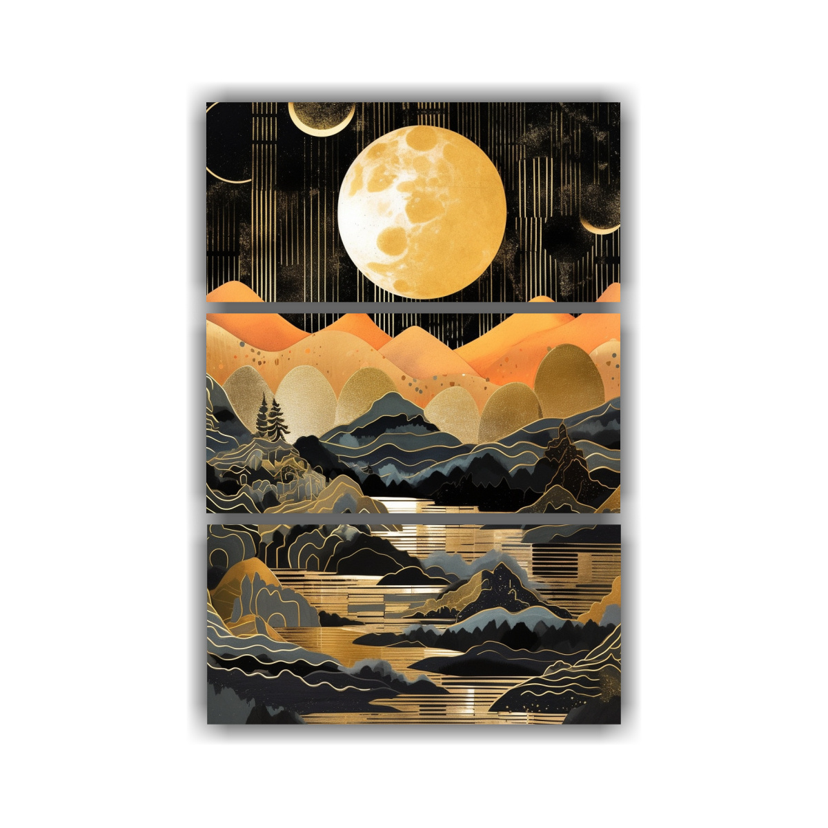 cuadro-de-tela-sublimada-de-habitaci-n-con-luna-brillante-en-negro-y-dorado