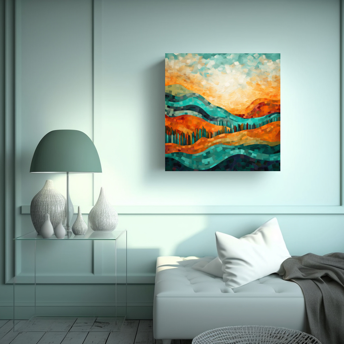 Dale vida a tus paredes con cuadros abstractos de vanguardia