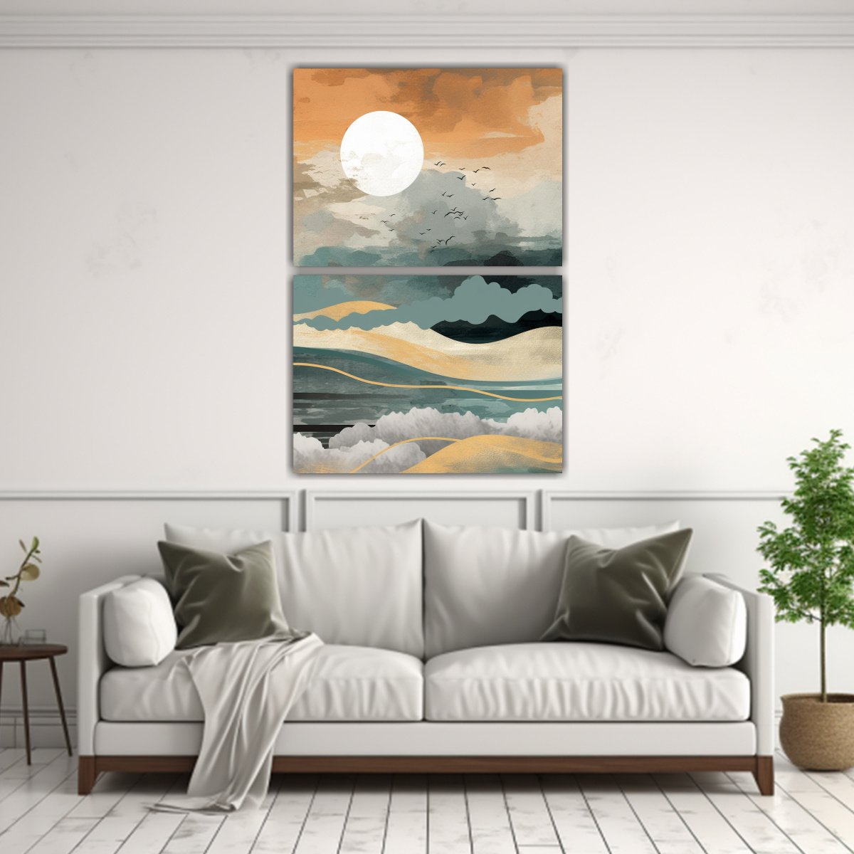 cuadro-decorativo-de-fotograf-a-floral-sundl-sobre-una-playa-con-nubes-doradas-y-azules-1