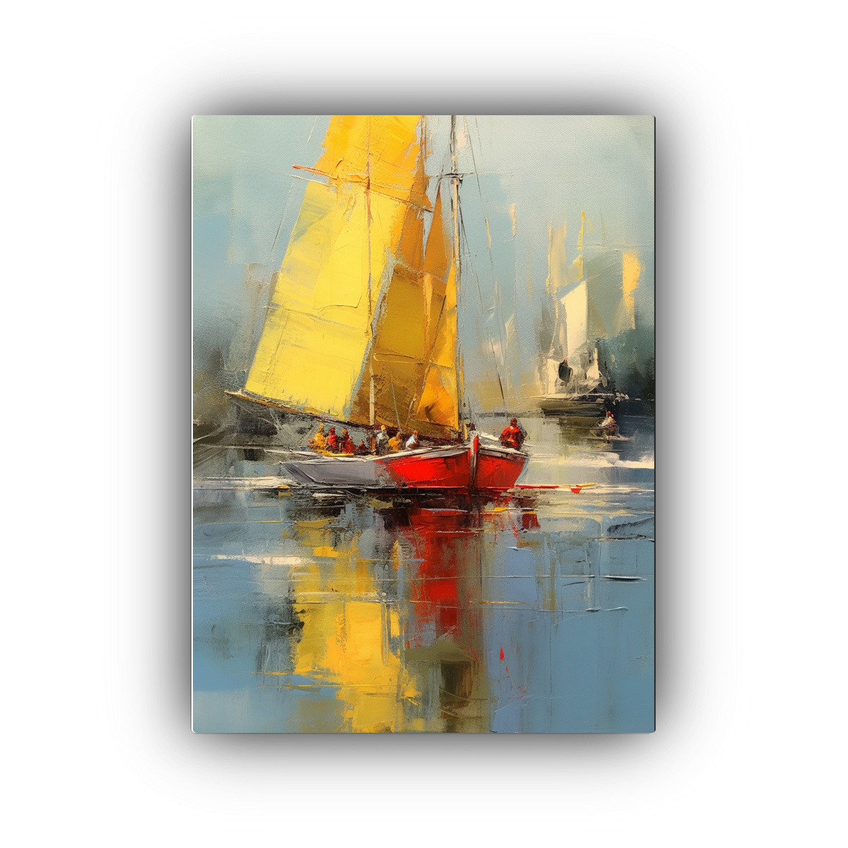 cuadro-decorativo-moderno-de-arte-de-pared-pintura-de-un-velero-en-el-agua