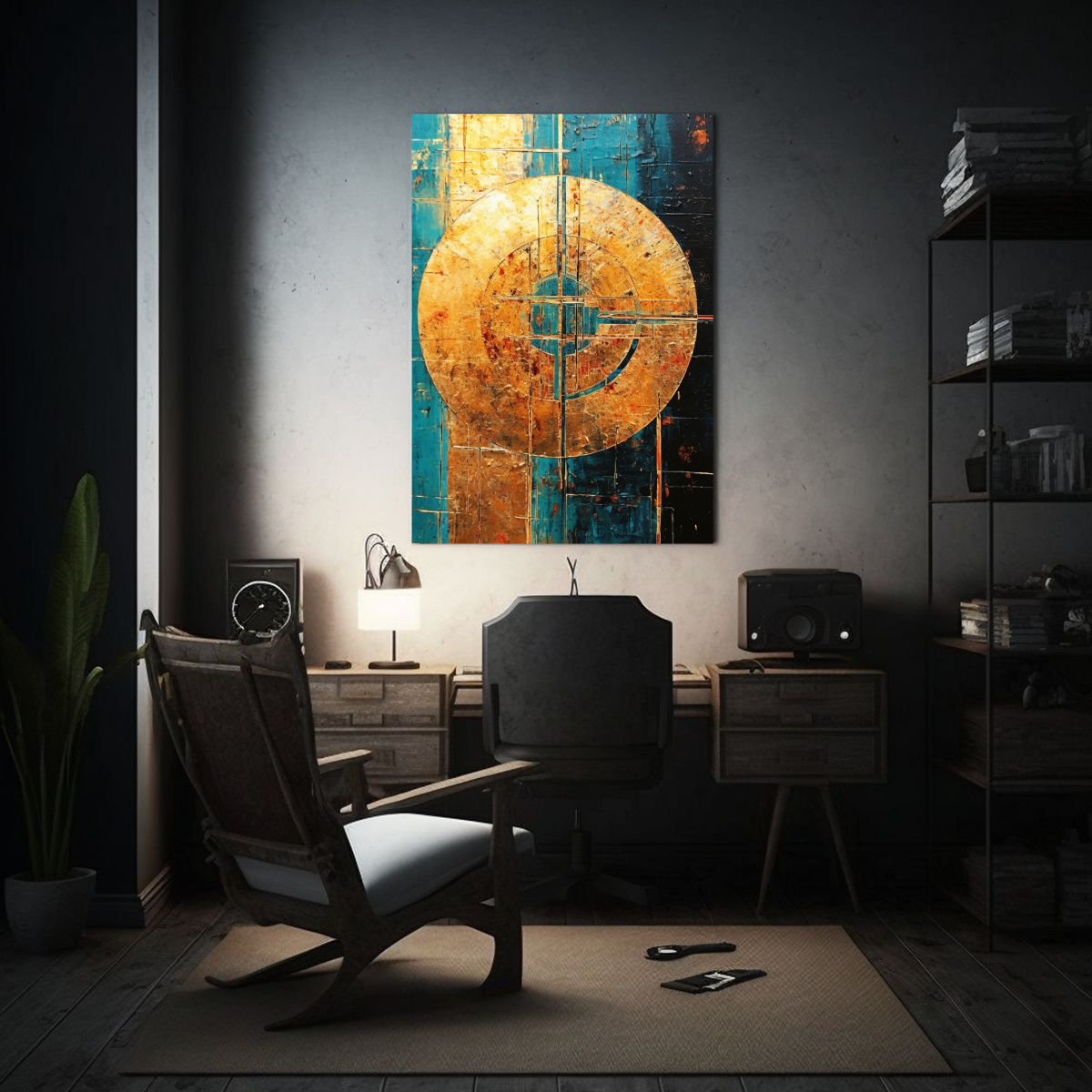 cuadro-dibujo-impactante-c-rculo-en-el-tiempo-c-rculos-en-el-espacio-dorado-li-1-1