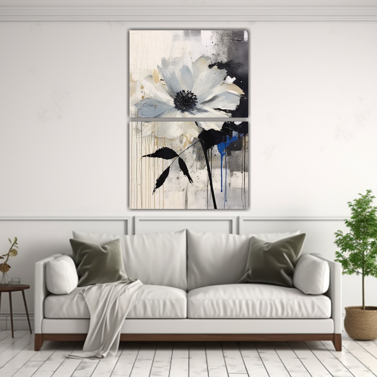 cuadro-en-lienzo-de-dise-o-alegre-blanco-y-negro-con-flores-en-papel-al-estilo-gestual-1