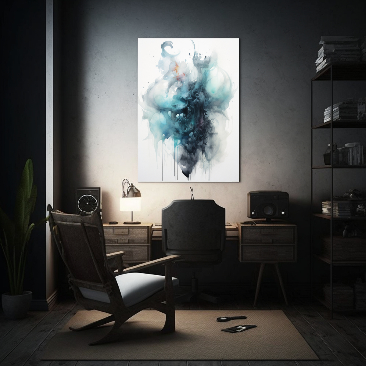 cuadro-estilo-gris-de-vanguardia-salon-pintura-en-acuarela-sobre-papel-1