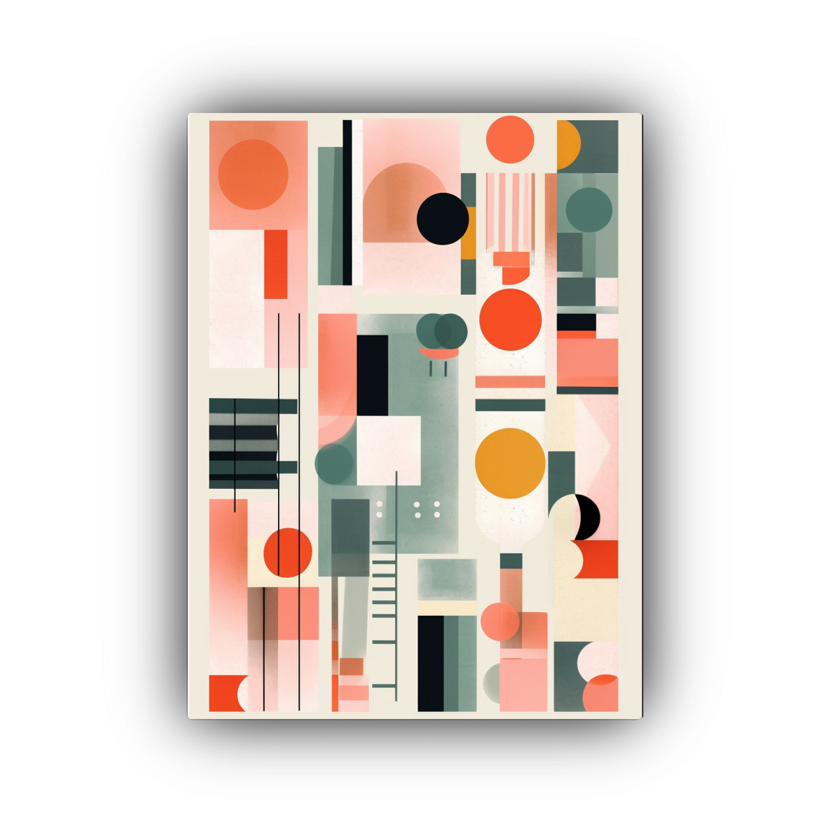 Cuadro Floral Rosa Suave Con Paleta De Colores Est ticos Y Muestras 