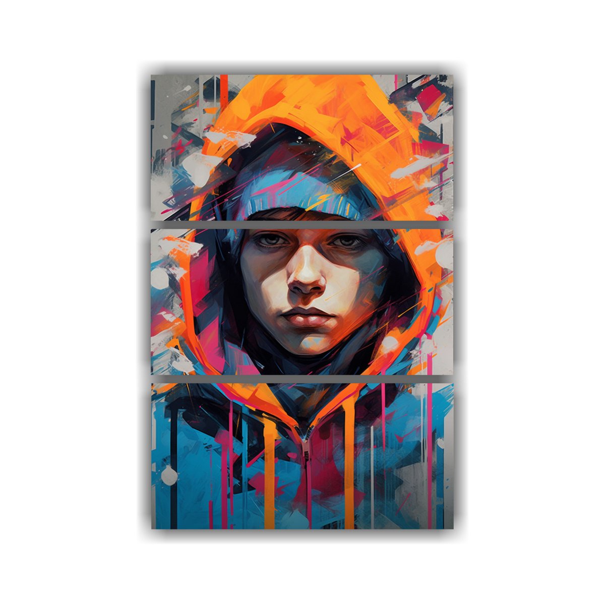 cuadro-galer-a-vida-del-ni-o-con-sudadera-y-pintura