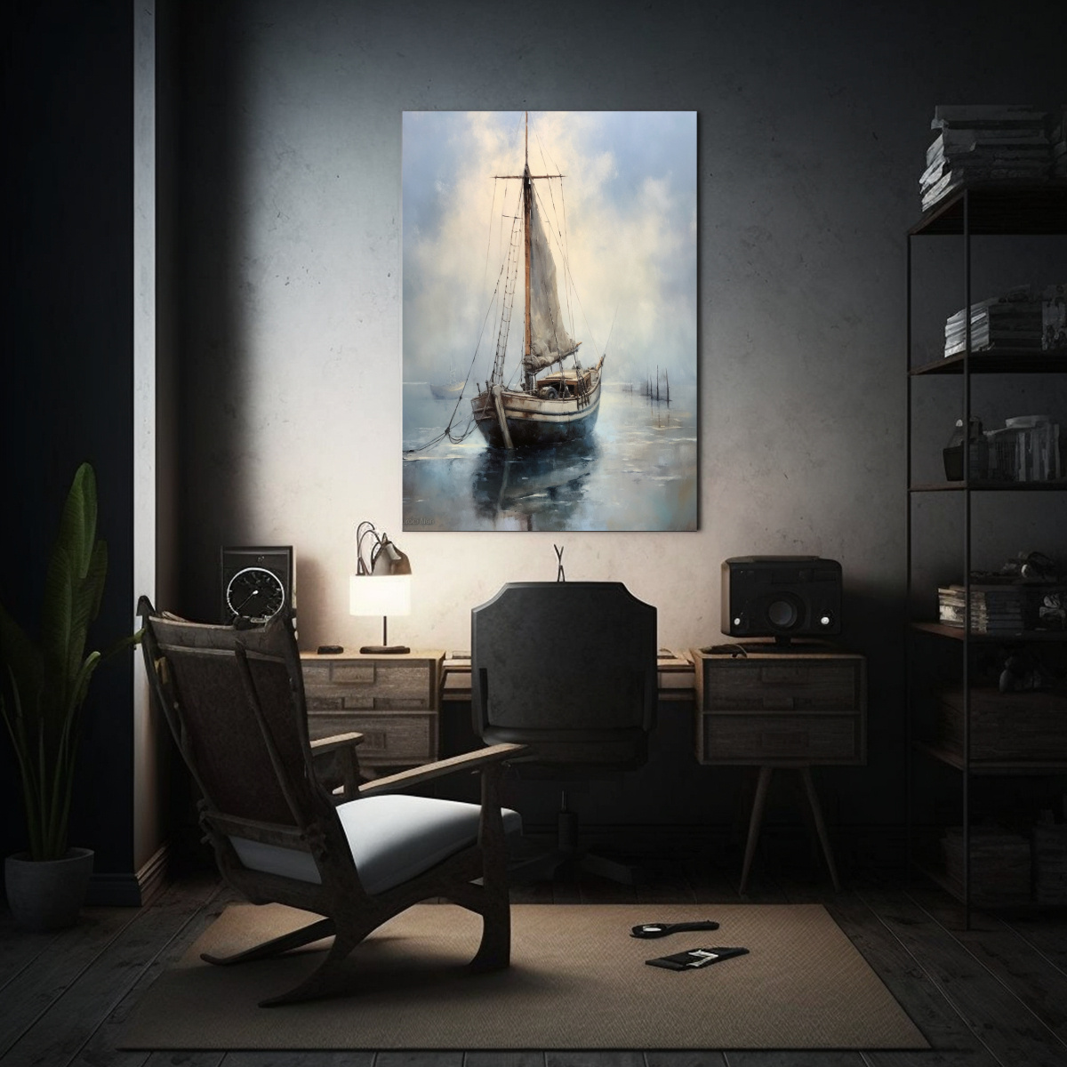 cuadro-impresionante-de-barco-en-la-marina-1