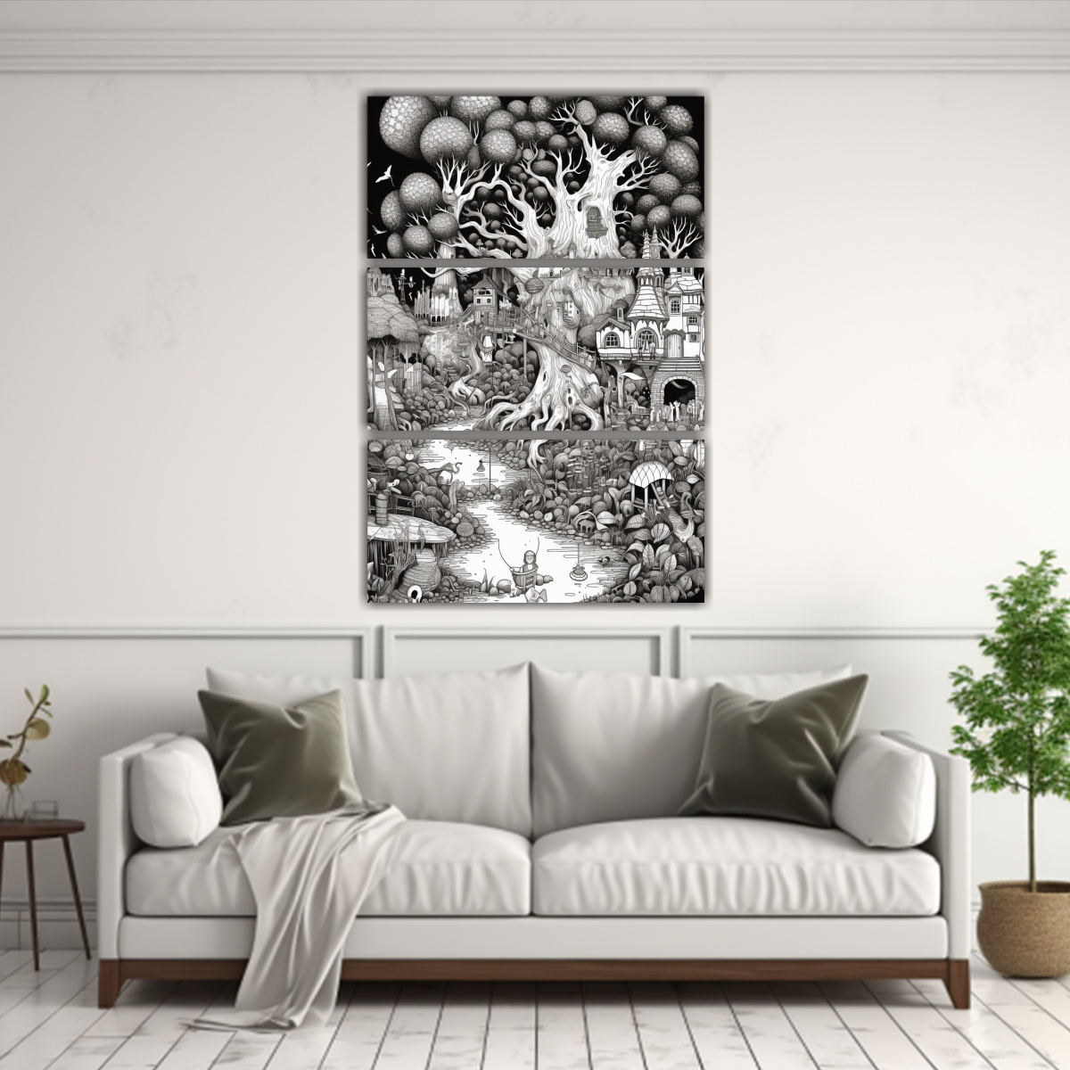 cuadro-lienzo-alta-calidad-ilustra-rbol-gigante-jard-n-encantado-naturaleza-viva-1