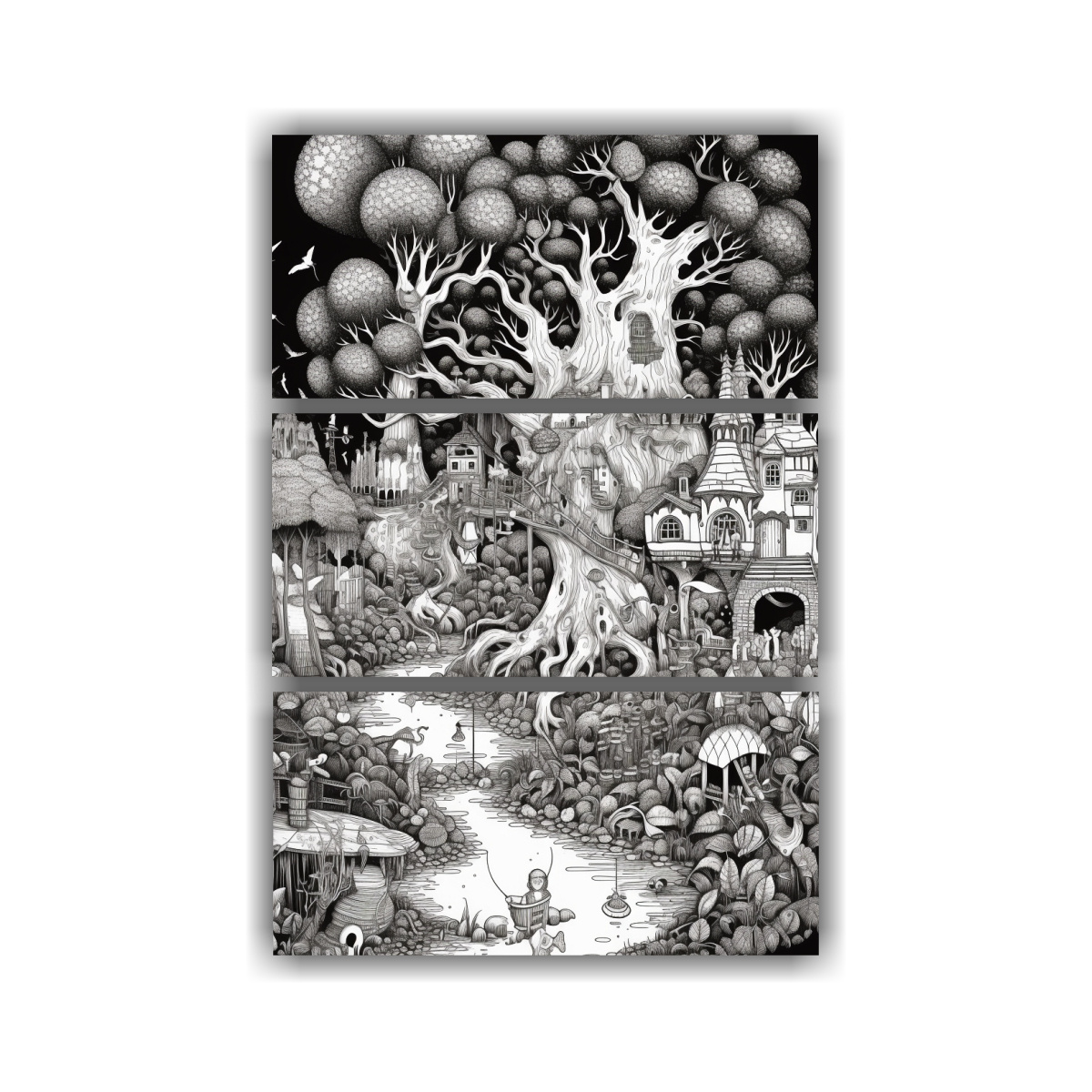 cuadro-lienzo-alta-calidad-ilustra-rbol-gigante-jard-n-encantado-naturaleza-viva