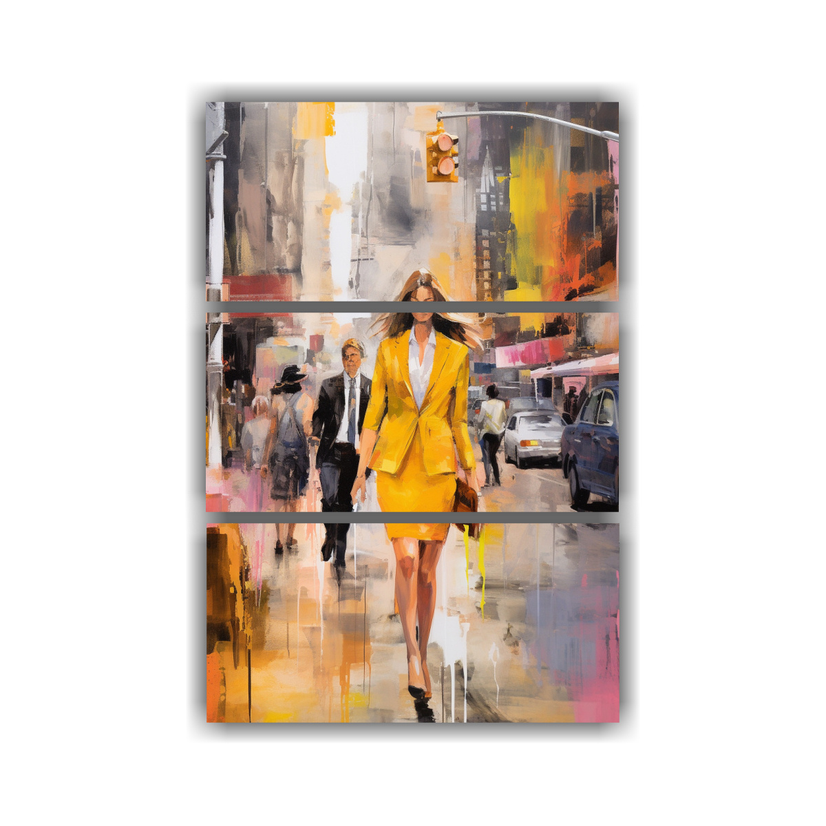 cuadro-lienzo-hermosa-belleza-abstracta-mujer-caminando-en-la-pintura