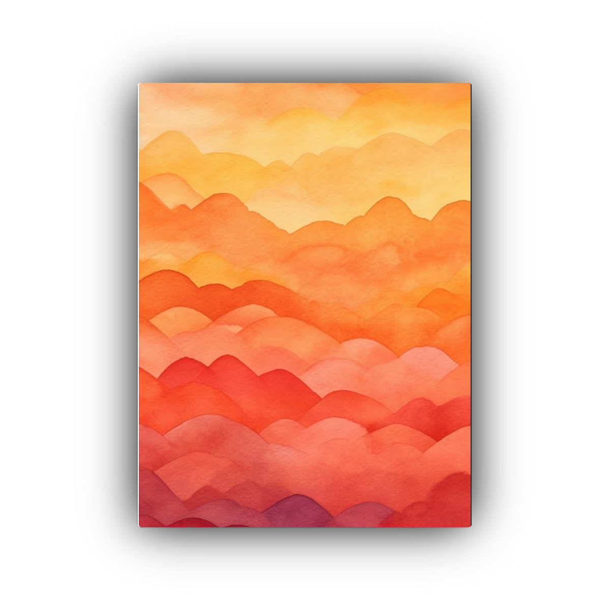 cuadro-moderno-de-agua-en-tonos-naranja-oscuro