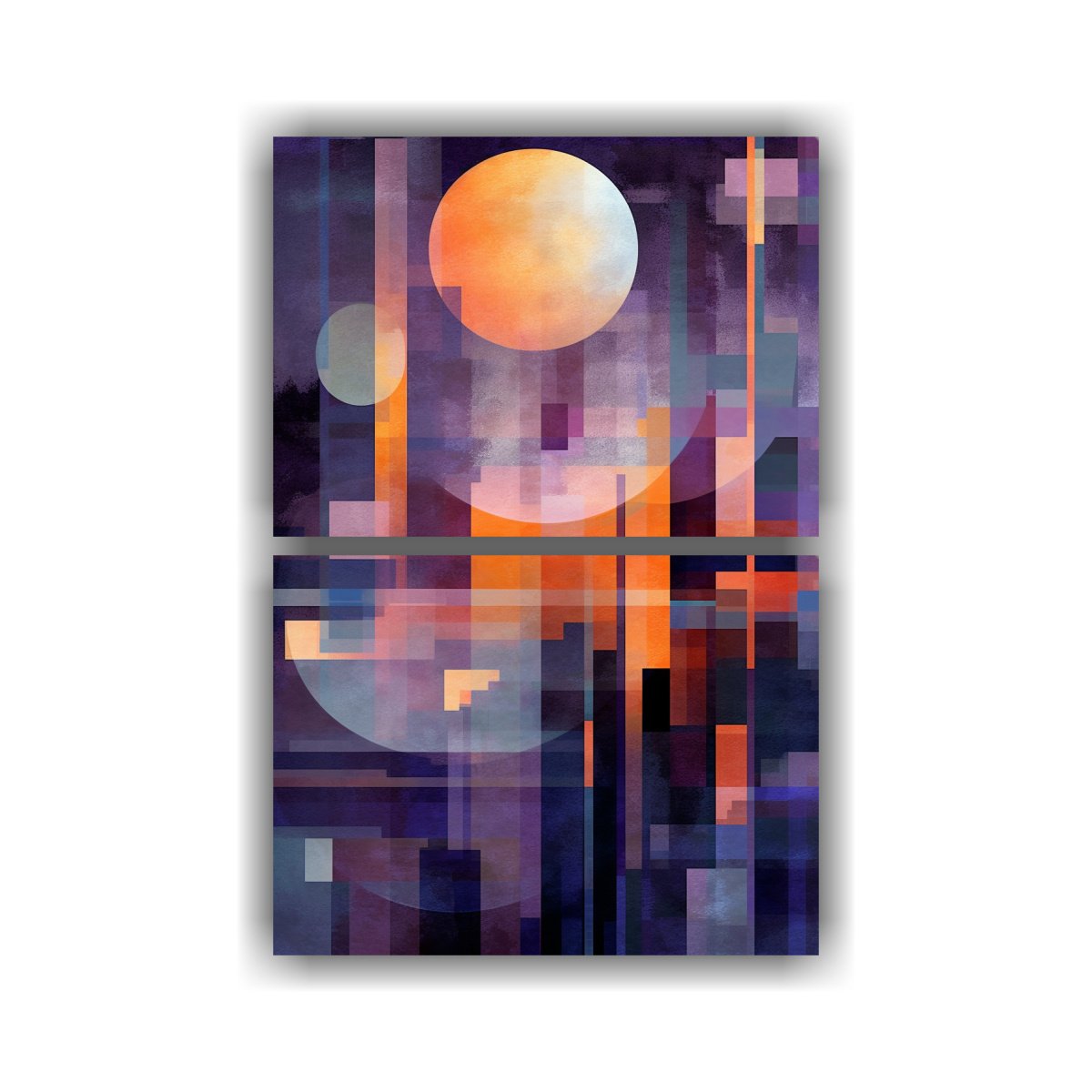 cuadros-abstractos-de-paisaje-al-atardecer-con-audacia