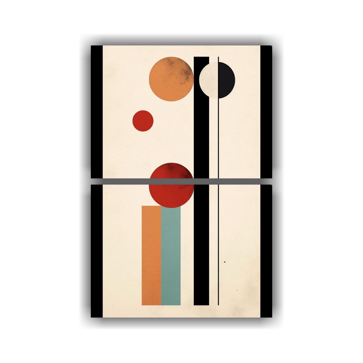 cuadros-abstractos-minimalistas-estilo-bauhaus-sobre-bastidor-de-madera