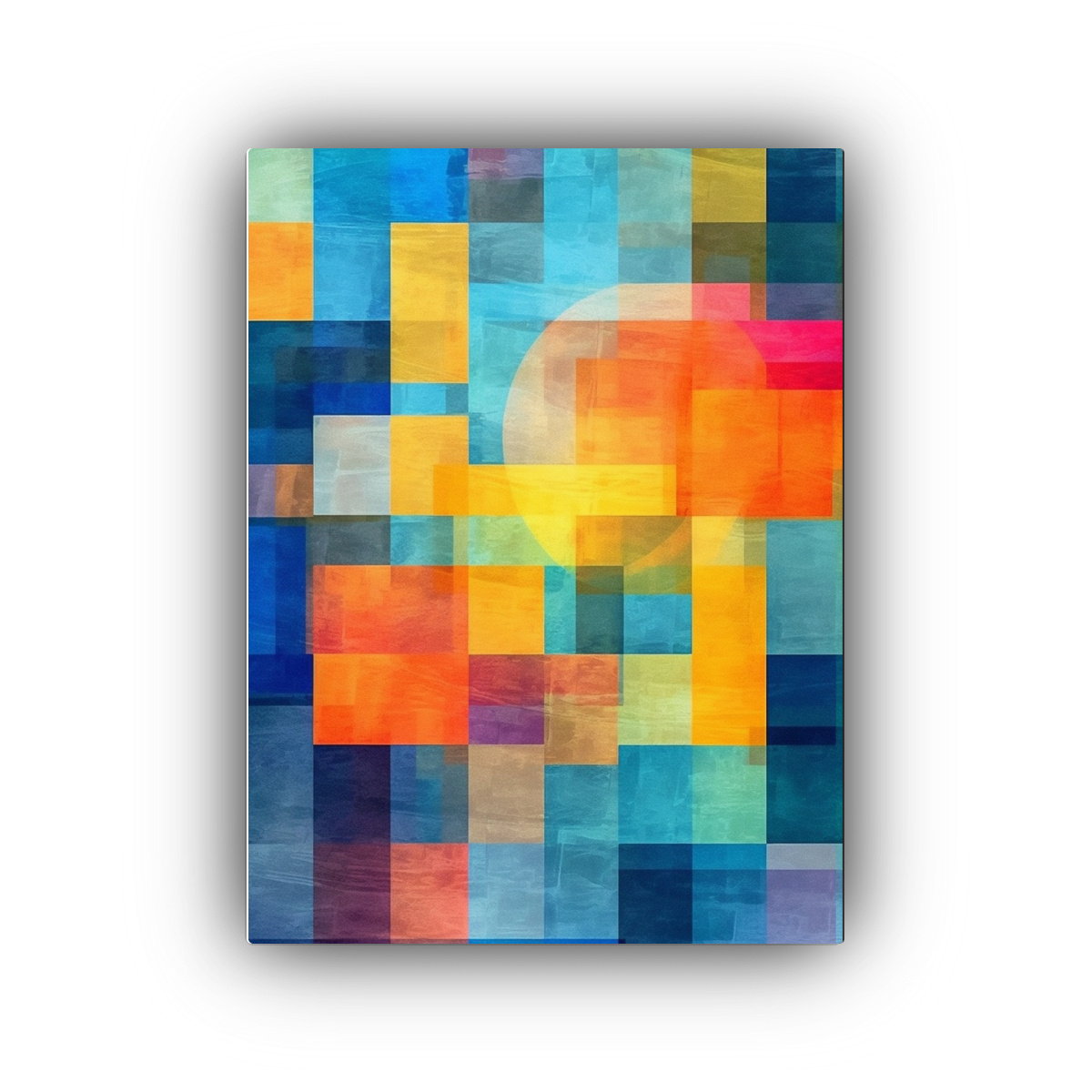 cuadros-abstractos-simetr-a-arte-abstracto-paleta-de-colores-tri-dicos-usando-geometr-a-compleja