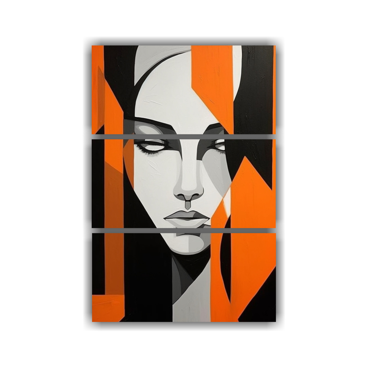 cuadros-abstractos-tristes-tonos-negros-naranjas-y-grises