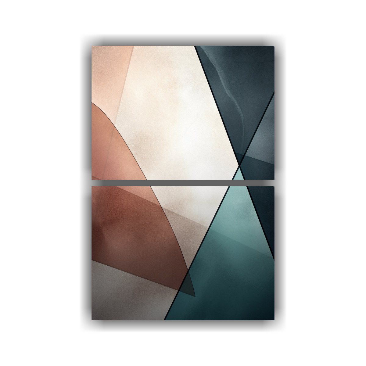 cuadros-acuarela-abstracta-para-decorar-el-cuarto-en-fondo-blanco-y-met-lico-oscuro