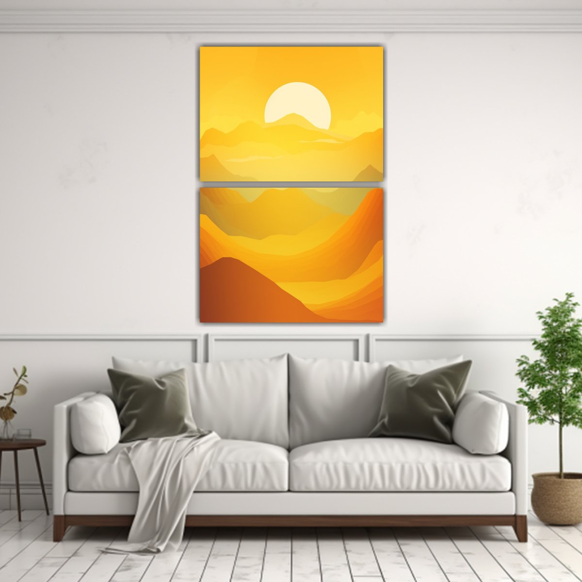 cuadros-amarillo-degradado-artesanal-en-bastidor-1