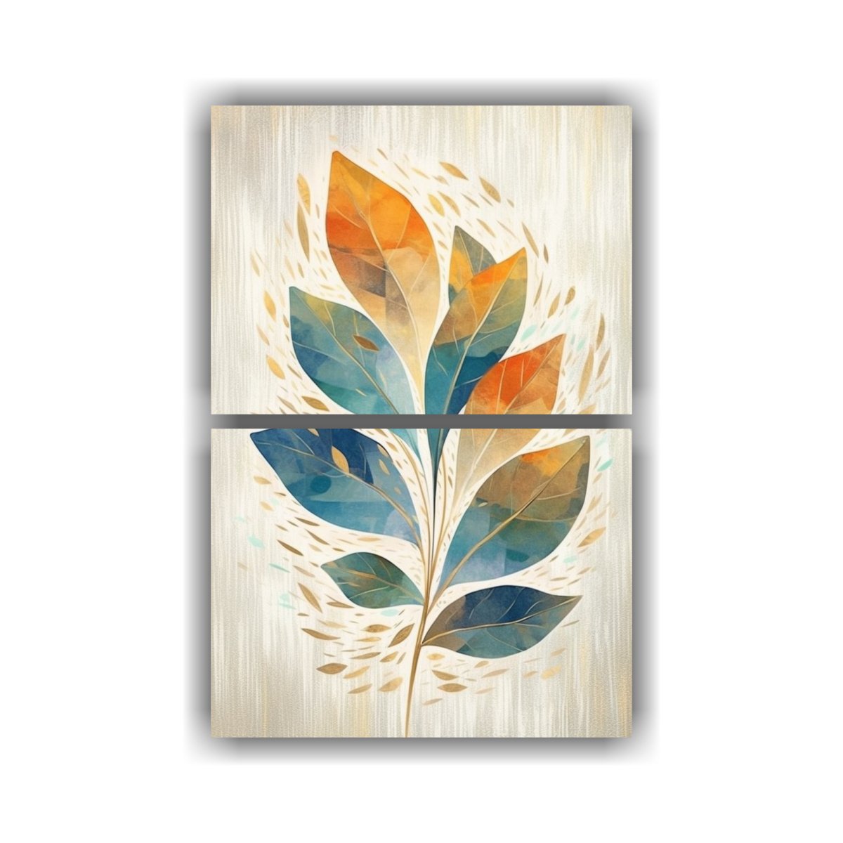 cuadros-belleza-con-hojas-y-dise-o-arco-ris-estilo-art-stico