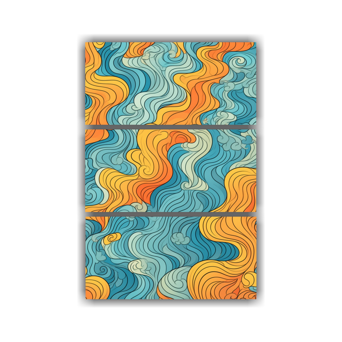 cuadros-conceptual-simplicidad-patr-n-texturizado-naranja-y-azul-estilo-agua-