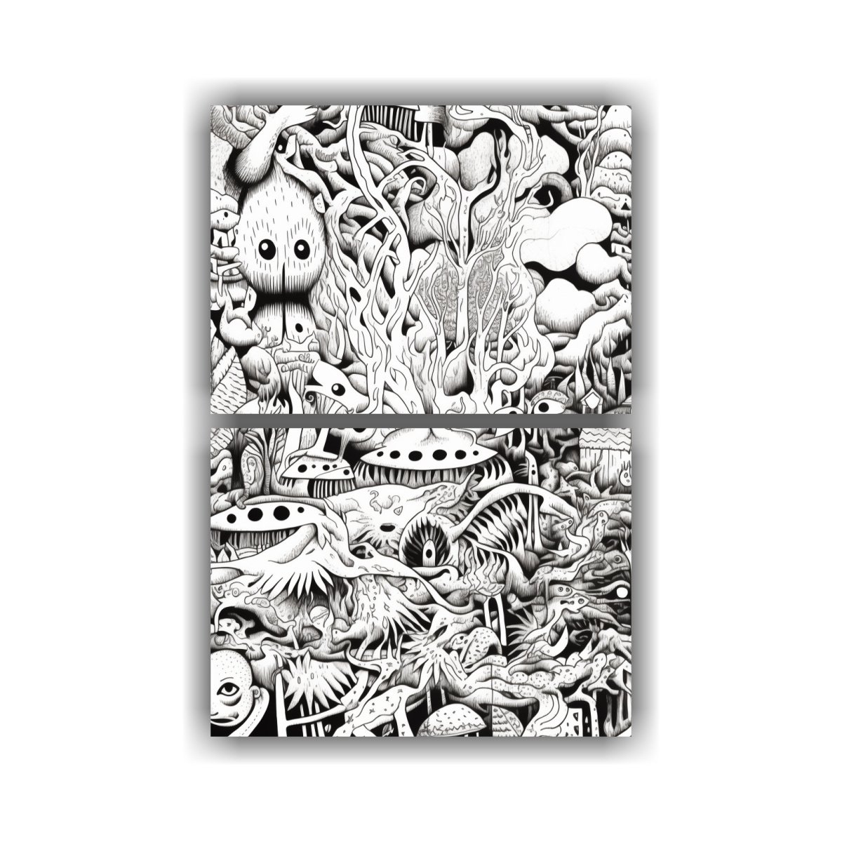 cuadros-creativa-escena-intrincada-para-set-de-2