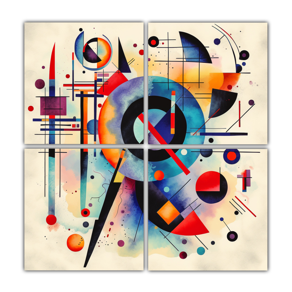 cuadros-cuadrado-alta-resolucion-estilo-kandinsky-y-franz-mark